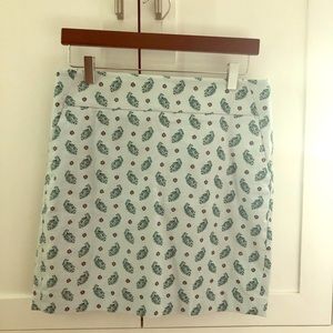 Ann Taylor paisley skirt